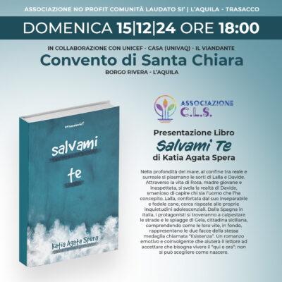 Presentazione Libro “Salvami Te”